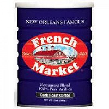 French Market 100% Arabica Dark Roast Coffee